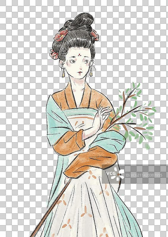 古风女性图片素材