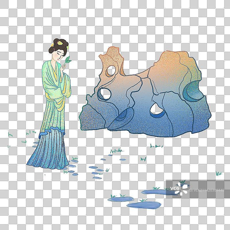 古风仕女素材图片素材