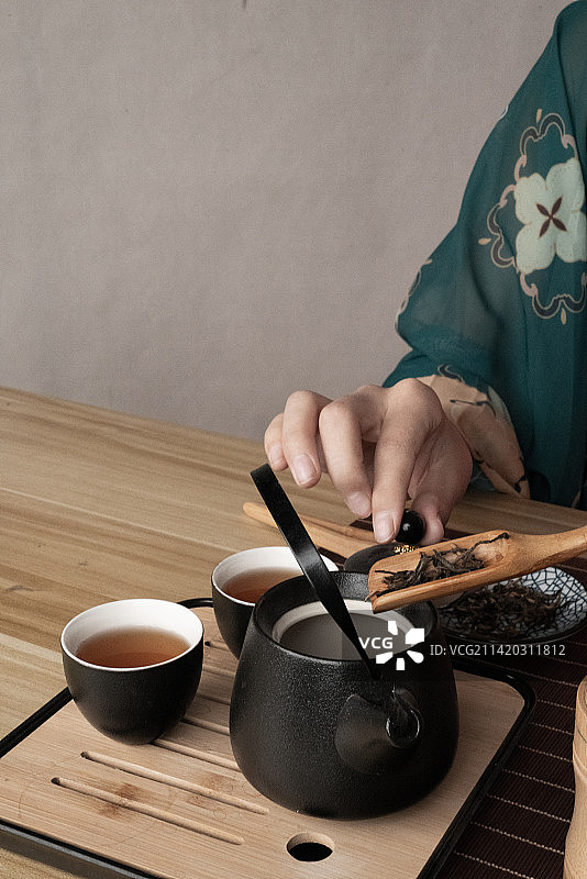 茶艺泡茶图片素材