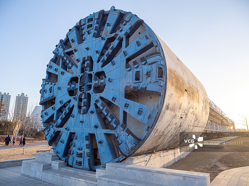 大国重器  盾构机 南水调中线工程图片素材