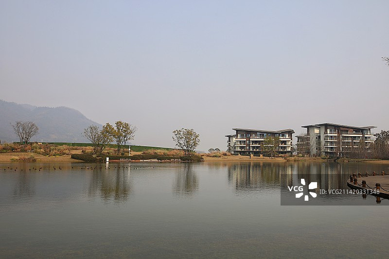 峨眉山市高桥里景区一角图片素材