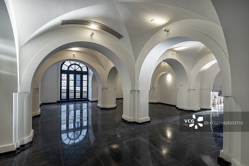 中世纪时代风格建筑室内空间图片素材