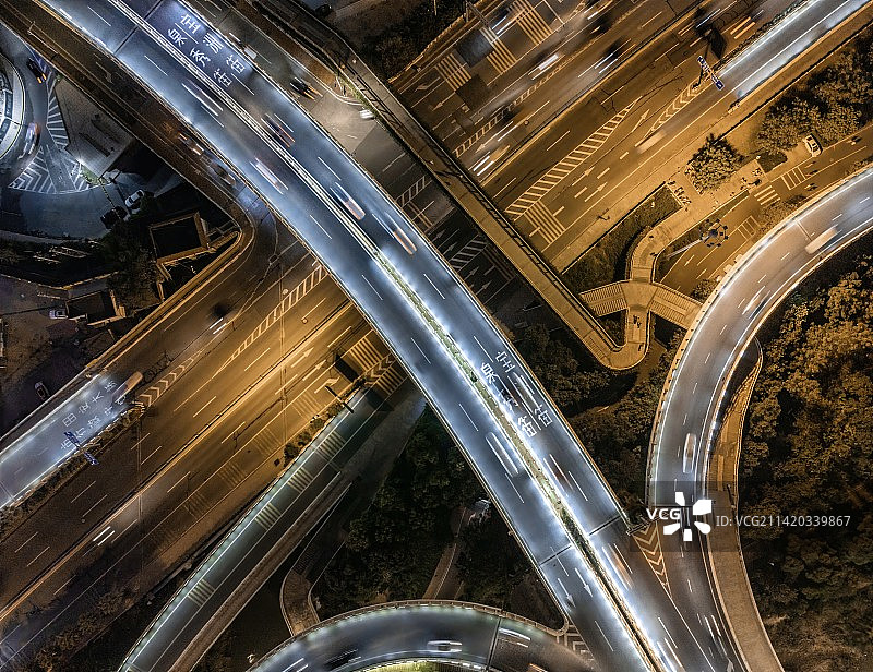 泉州俯瞰田安大桥路段图片素材