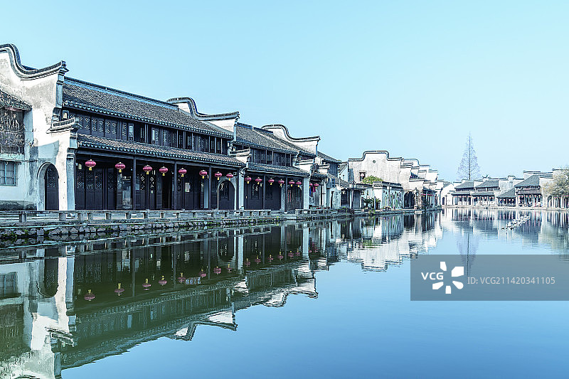 南浔古镇的百间楼图片素材