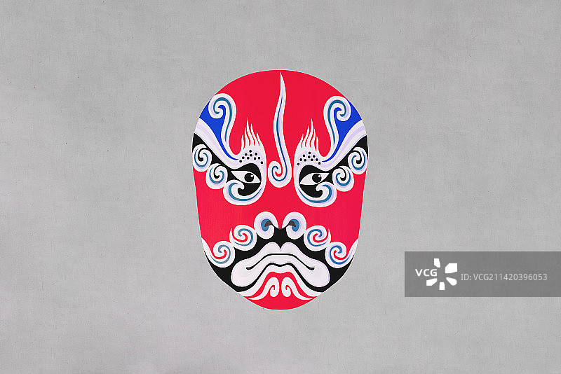 中国传统戏曲脸谱面具图片素材