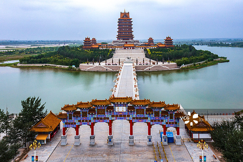 黄河塔图片素材