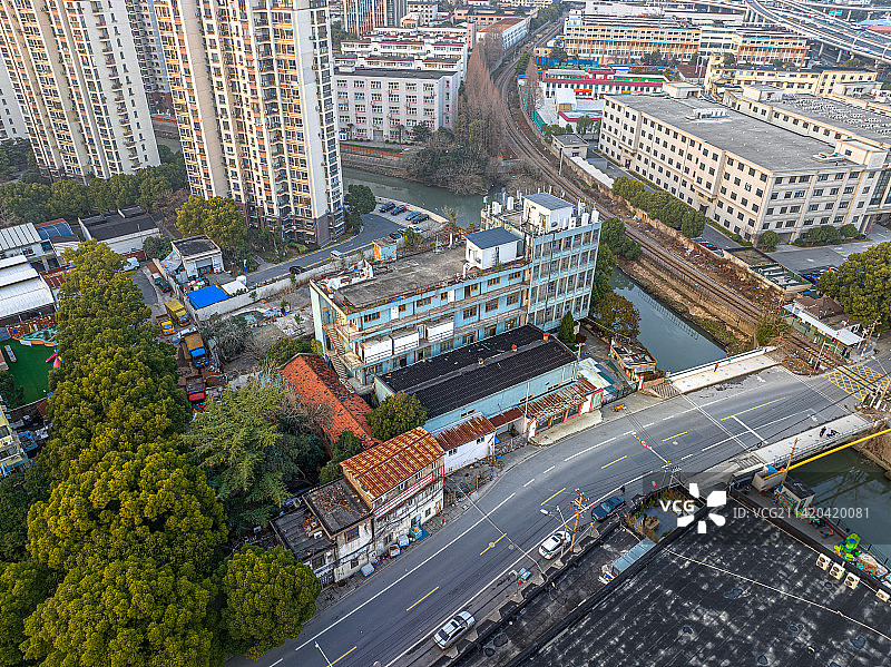 佳木斯路 虬江 工业投资集团 杨浦区老工业厂房 城市更新 中原板块 城市肌理图片素材