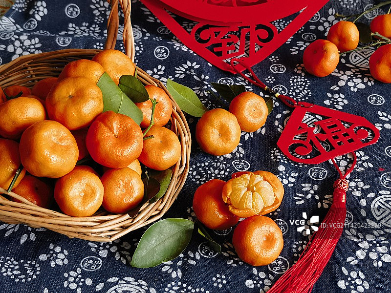 福桔到，福气到了！  #喜庆的日子#节日的气氛#图片素材