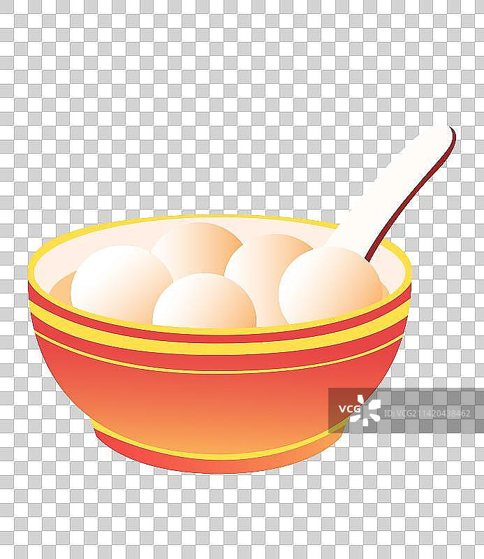 元宵节元素灯笼汤圆图片素材