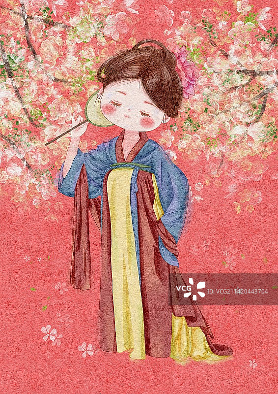 古风Q版人物图片素材