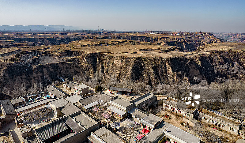 山西晋中张壁古堡图片素材