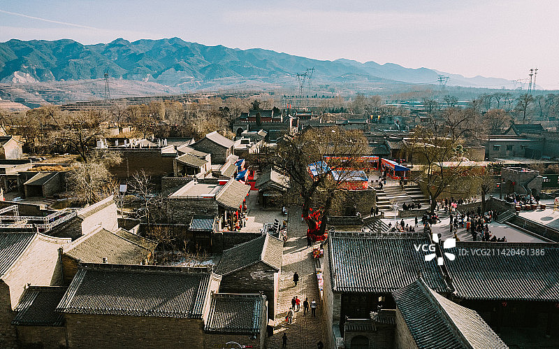 山西晋中张壁古堡图片素材