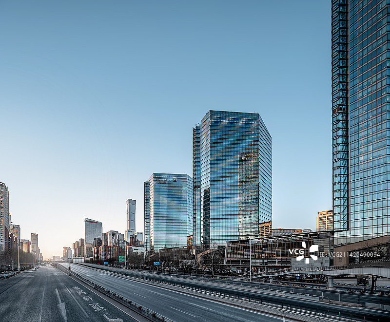 北京华贸中心图片素材
