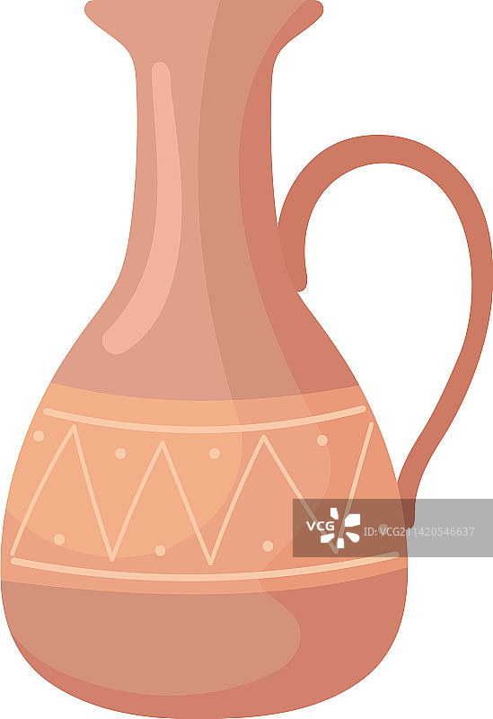 希腊文化陶罐图片素材