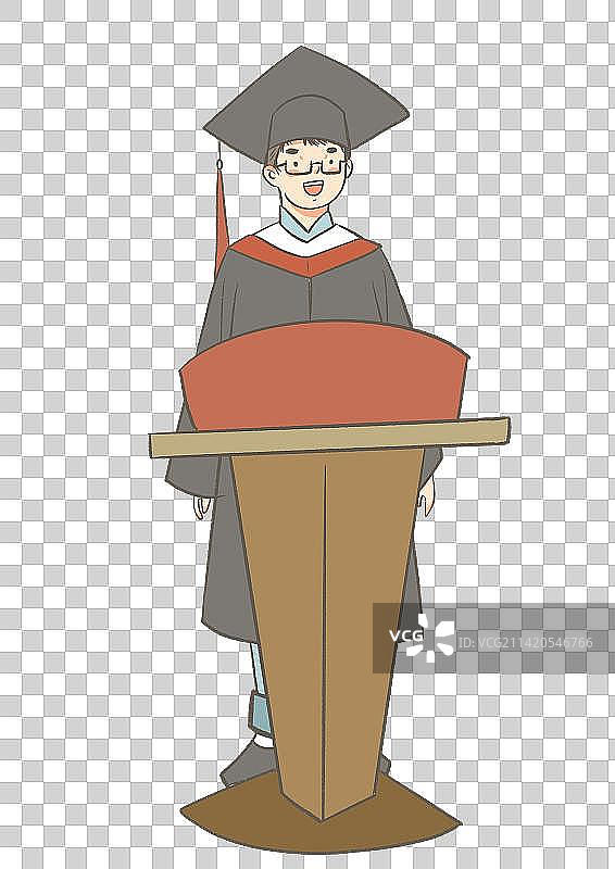 毕业典礼-男生图片素材