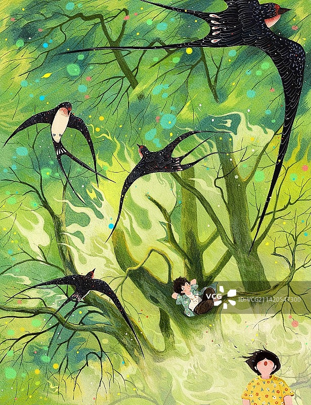 燕子的春天图片素材