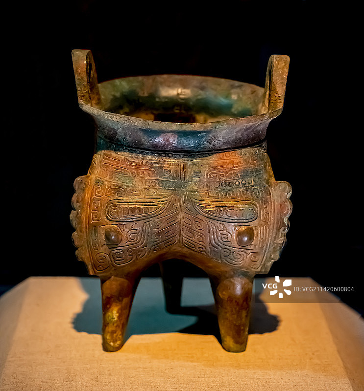 乍册祝鼎(商）图片素材