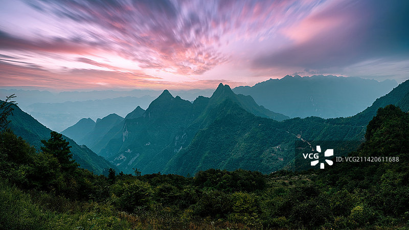 重庆巫溪红池坝风光图片素材