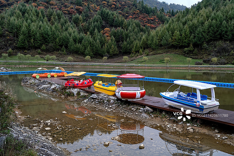 重庆市巫溪县红池坝西流溪图片素材