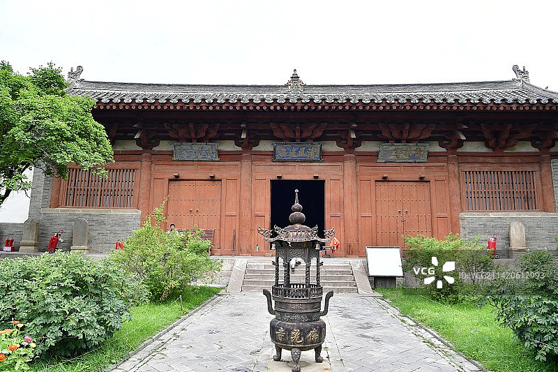 山西佛光寺图片素材