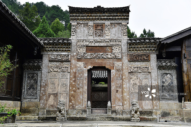 青木川民居图片素材