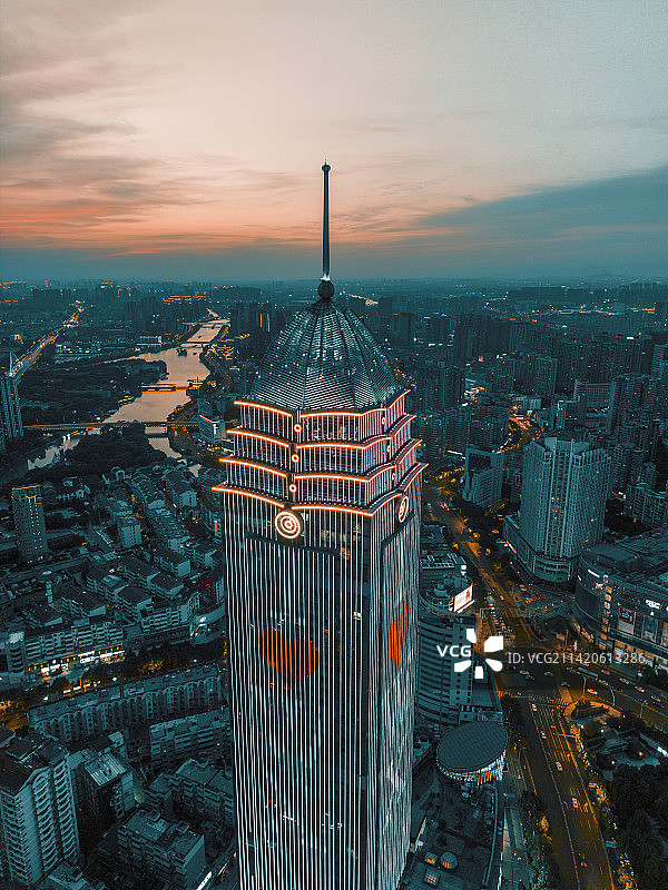 城市夜景图片素材