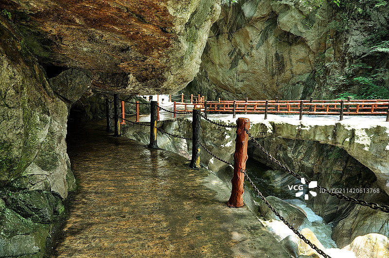 西安太平国家森林公园风光图片素材