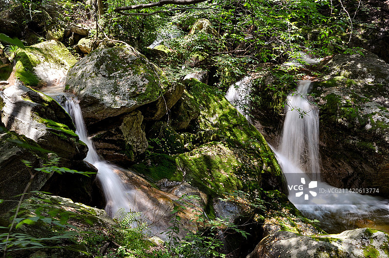 西安太平国家森林公园风光图片素材