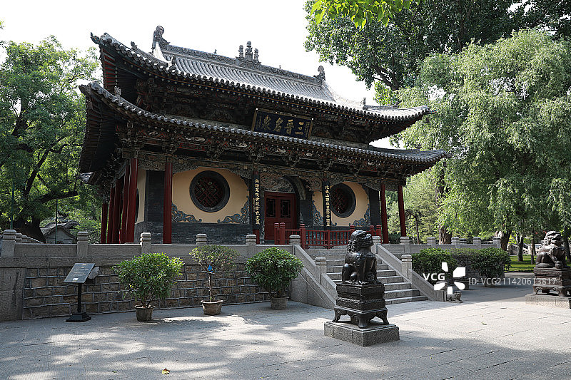 山西太原晋祠图片素材