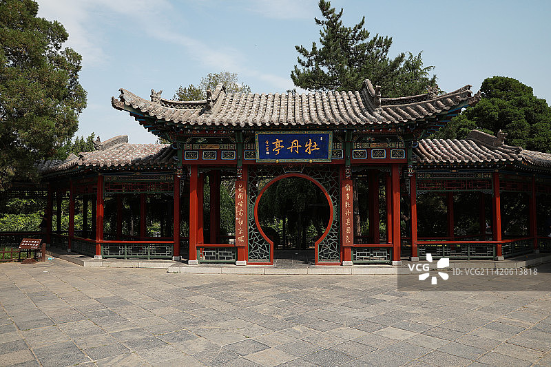 山西太原晋祠图片素材