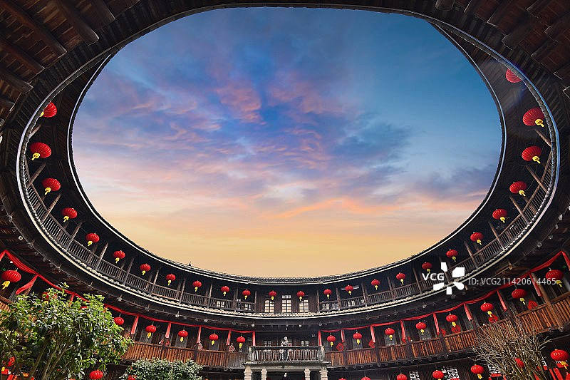 观永定神奇土楼，赏客家浓郁风情（1）图片素材