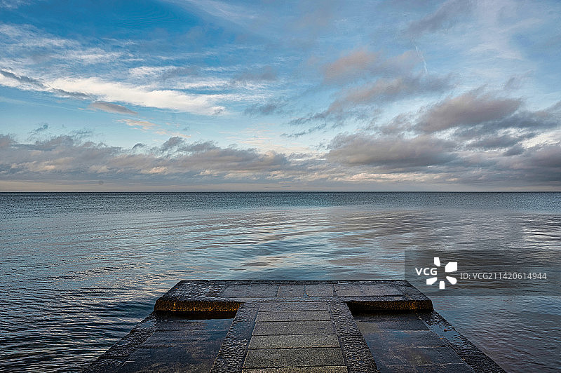 德国海利根达姆海天景色图片素材