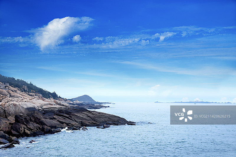 福建惠安崇武镇大岞村海边图片素材