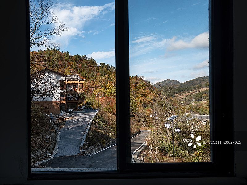 重庆城口大巴山秋色图片素材