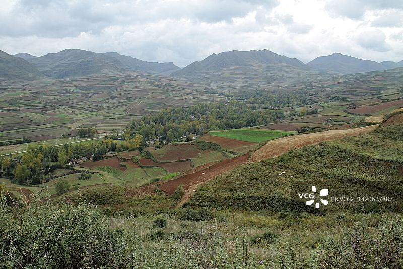 甘肃省漳县的贵清山图片素材