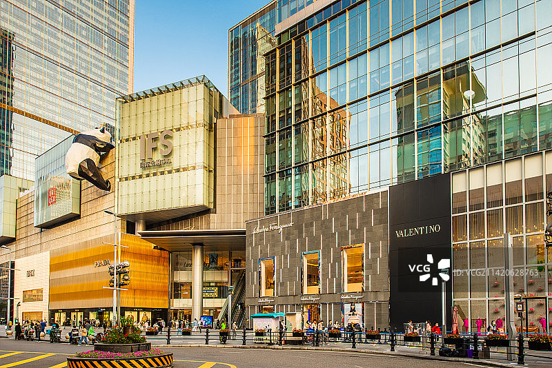 成都IFS国际金融中心图片素材