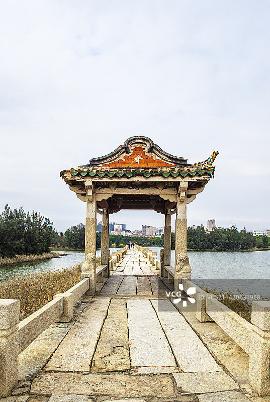 泉州安平桥 泉州五里桥 古桥 安海桥 西桥图片素材