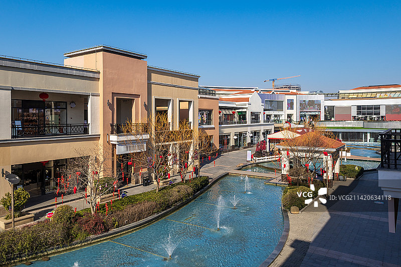 上海青浦奥特莱斯图片素材