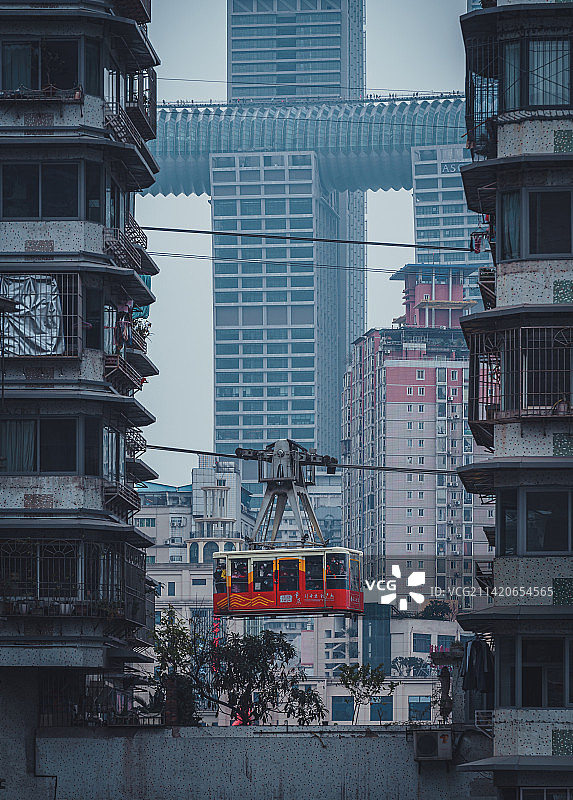 重庆长江索道图片素材