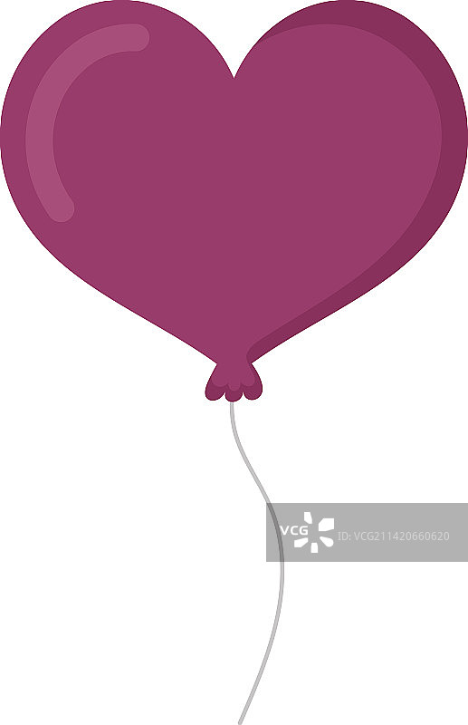 心形气球图标图片素材