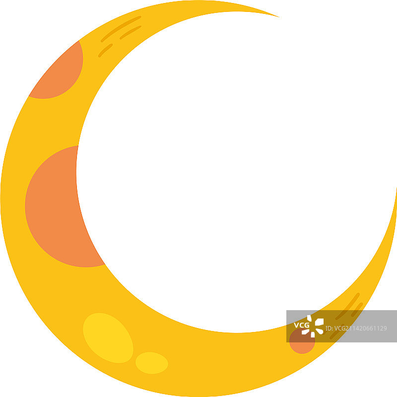 月亮图标图像图片素材