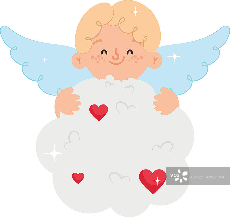 可爱丘比特图标图片素材