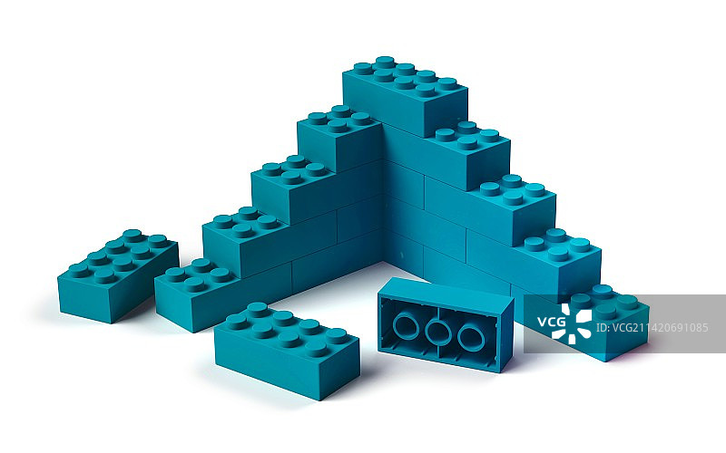 3D积木拼装玩具图片素材