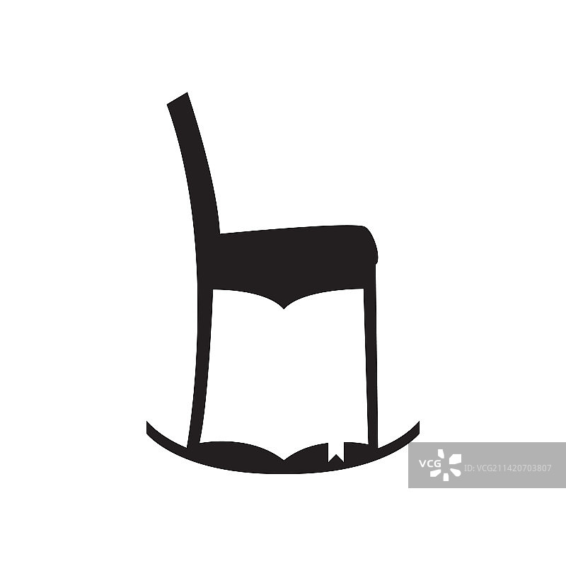 放松书籍椅子图标标志图片素材