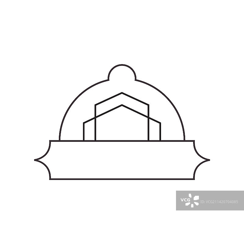 极简餐厅菜单图标标志图片素材