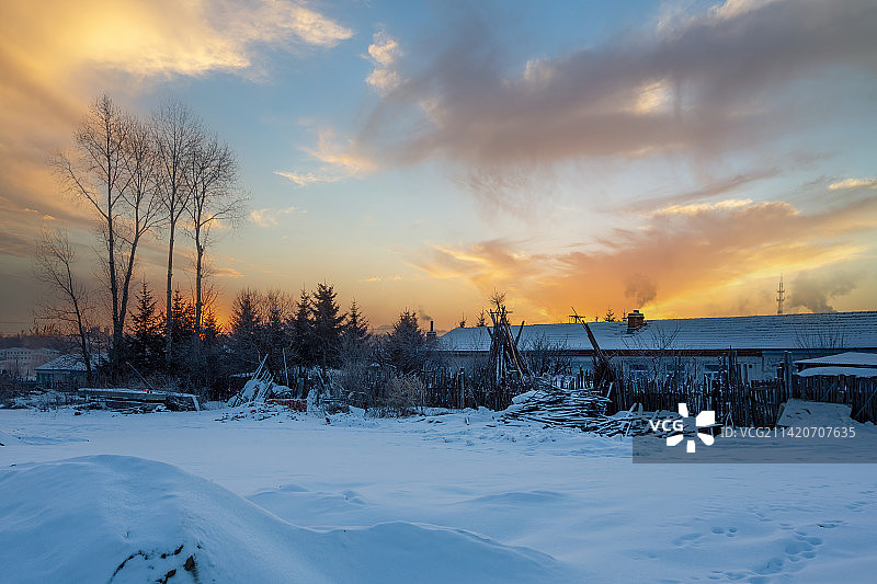 吉林长白山魔界风光图片素材