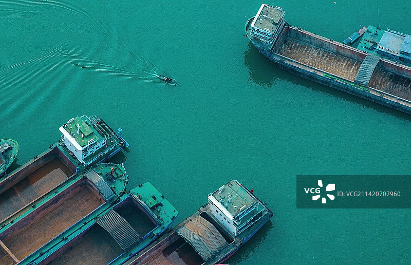 长江重庆巫山段-埠头码头图片素材