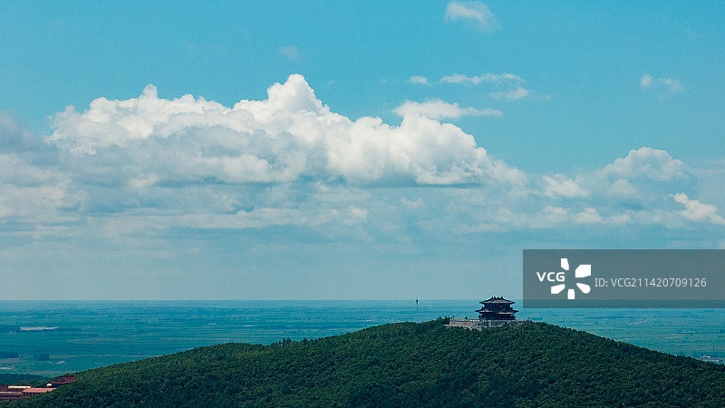 抚远东极阁图片素材