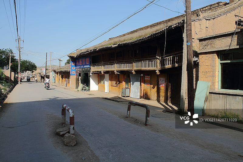 甘肃省的陇西县城图片素材