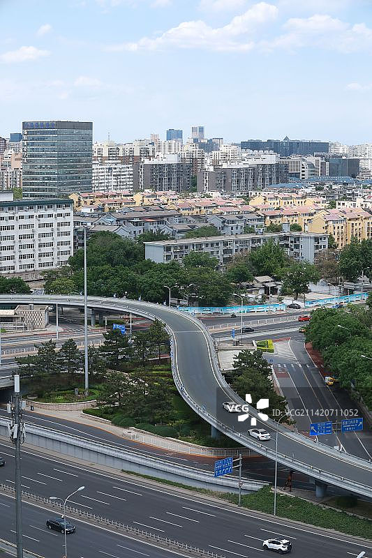 北京的西直门桥图片素材